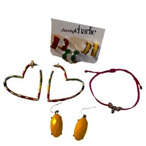 Lot of colorful enamel jewelry-Bright and fun!